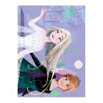 COLORING PUZZLE 4 IN 1 WITH COLORING PENCILS FROZEN