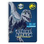 ΤΕΤΡΑΔΙΑ ΣΠΙΡΑΛ 17Χ25 2ΘΕΜ 60Φ  JURASSIC