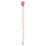METAL PEN GLASS BALL WITH DRYED FLOWERS 3COLORS TESORO