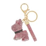 KEYCHAIN WITH STRAS 2DES COLOURS TESORO