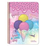 SPIRAL NOTEBOOK A4 2S 60SH MUST CUTE