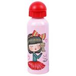 WATER CANTEEN 500ML ALUMINUM 6,5X21 MUST 4DESIGNS GIRL