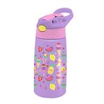 VACUUM FLASK 400ML STAINLESS STEEL WITH STRAW 7,5X18,7CM MUST 4DESIGNS