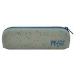 SILICONE PENCIL POUCH MUST TEAM 20X5X6 CONFETTI 4COLORS