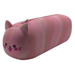 SILICONE PENCIL POUCH MUST TEAM 20X5X6 CATS 4COLOURS