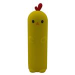 SILICONE PENCIL POUCH STANDING MUST TEAM 20X5X6 ANIMALS 4DES