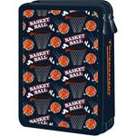 DOUBLE DECKER PENCIL CASE FILLED MUST TEAM 15X5X21 BASKETBALL TOURNAMENT