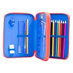 School Pencil Case Double Filled Must Team Bricks