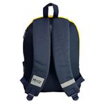 BACKPACK MUST TEAM MONOCHROME 32X17X42 SINGLE POCKET BLUE, RED, YELLOW