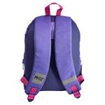 BACKPACK MUST TEAM MONOCHROME 32X17X42 SINGLE POCKET PURPLLE, BLUE, PINK