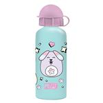 WATER CANTEEN ALUMINIUM 500ML 6,5X21CM GIRL 4DES MUST TEAM