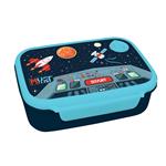 LUNCH BOX PP 800ML & WATER CANTEEN STAINLESS STEEL 500ML SET SPACESHIP MUST TEAM