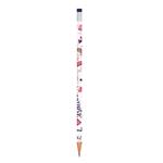 PENCIL WITH RUBBER MUST TEAM GIRL BLISTER 6PCS