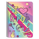 SPIRAL NOTEBOOK A4 2S 60SH MUST TEAM RAINBOW