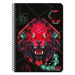 SPIRAL NOTEBOOK 17Χ25 2S 60SH MUST TEAM PLAYER