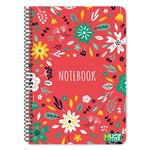 SPIRAL NOTEBOOK A4 4S 120SH MUST TEAM VIBES