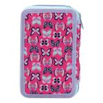 Triple Decker School Pencil Case Filled Must Team Life Is Sweet