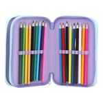 Triple Decker School Pencil Case Filled Must Team Life Is Sweet
