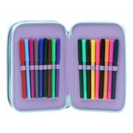 Triple Decker School Pencil Case Filled Must Team Life Is Sweet