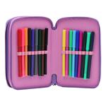 Triple Decker School Pencil Case Filled Must Team So Cute