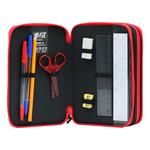 Triple Decker School Pencil Case Filled Must Team Gamer