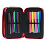 Triple Decker School Pencil Case Filled Must Team Gamer