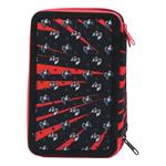 Triple Decker School Pencil Case Filled Must Team Let's Play
