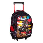 School Trolley Bag Elementary Must Team Bike 3 Compartments