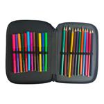 School Pencil Case Double Filled Must Team Formula