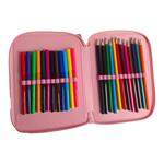 DOUBLE DECKER PENCIL CASE FILLED MUST TEAM 15X5X21CM UNICORN