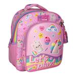 School Backpack Kindergarten Must Team Let's Play 2 Compartments