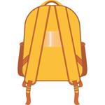 BACKPACK MUST TEAM 27X10X31CM 2CASES  LION