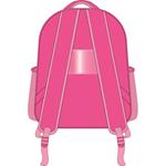 BACKPACK MUST TEAM 27X10X31CM 2 CASES DOG WITH PINK BOW