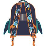 BACKPACK MUST TEAM 27X10X31CM 2 CASES ROCKET THE WORLD