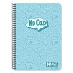 SPIRAL NOTEBOOKS 17X25CM 5SUBS 150SH MUST TEAM QUOTES