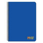 SPIRAL NOTEBOOKS A4 5SUBS 150SH CARGO MONOCHROME MUST TEAM 4COLORS