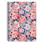 SPIRAL NOTEBOOK A4 4S 120SH MUST TEAM VIBES