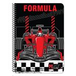 SPIRAL NOTEBOOK 17X25CM 1S 30SH MUST TEAM PLAYER