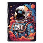 SPIRAL NOTEBOOK 17X25CM 1S 30SH MUST TEAM PLAYER