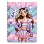 SPIRAL NOTEBOOK 17X25CM 1S 30SH MUST TEAM CUTE