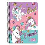 SPIRAL NOTEBOOK 17X25CM 3S 90SH MUST TEAM CUTE