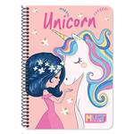 SPIRAL NOTEBOOK 17X25CM 2S 60SH MUST TEAM RAINBOW