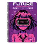 ΤΕΤΡΑΔΙΟ ΣΠΙΡΑΛ A4 2Θ 60Φ MUST TEAM   ROCK