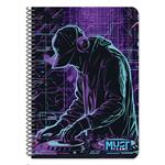 ΤΕΤΡΑΔΙΟ ΣΠΙΡΑΛ A4 2Θ 60Φ MUST TEAM   ROCK