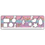 PAINTING BLOCK MUST TEAM 23X33CM 40SH  STICKERS-STENCIL-2 COLORING PG  2DESIGNS GIRL 1