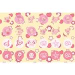 PAINTING BLOCK 23X33CM 40SH MUST TEAM STICKERS-STENCIL-2 COLORING PG  2DESIGNS AXOLOTL