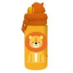 WATER CANTEEN PCTG 430ML WITH STRAW 7X17,5CM  MUST TEAM 4DES