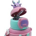 VACUUM FLASK STAINLESS STEEL 500ML WITH CASE & STRAW 21,5X8,5CM MUST TEAM DEER