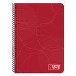 SPIRAL NOTEBOOK A4 4Θ 120SH PP  MUST TEAM