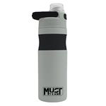 ΘΕΡΜΟΣ 500ML ΑΝΟΞΕΙΔΩΤΟ MUST TEAM ΓΚΡΙ ΑΝΟΙΧΤΟ/ ΜΑΥΡΟ